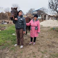 UPDATE 22.12.2022 – Familia Opris a primit un cal